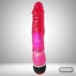 Long Tough Jelly Realistic Vibrator RSV-024