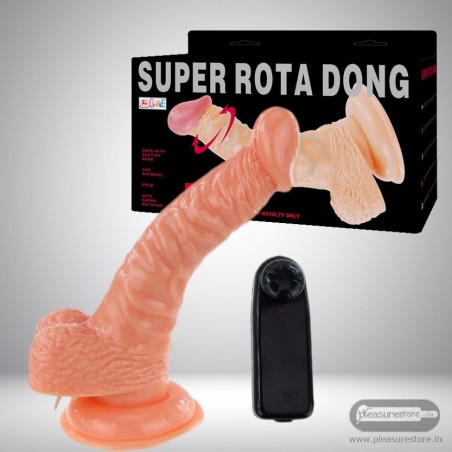 Whoppers Curved  Suction Cup Realistic Vibrator RSV-078