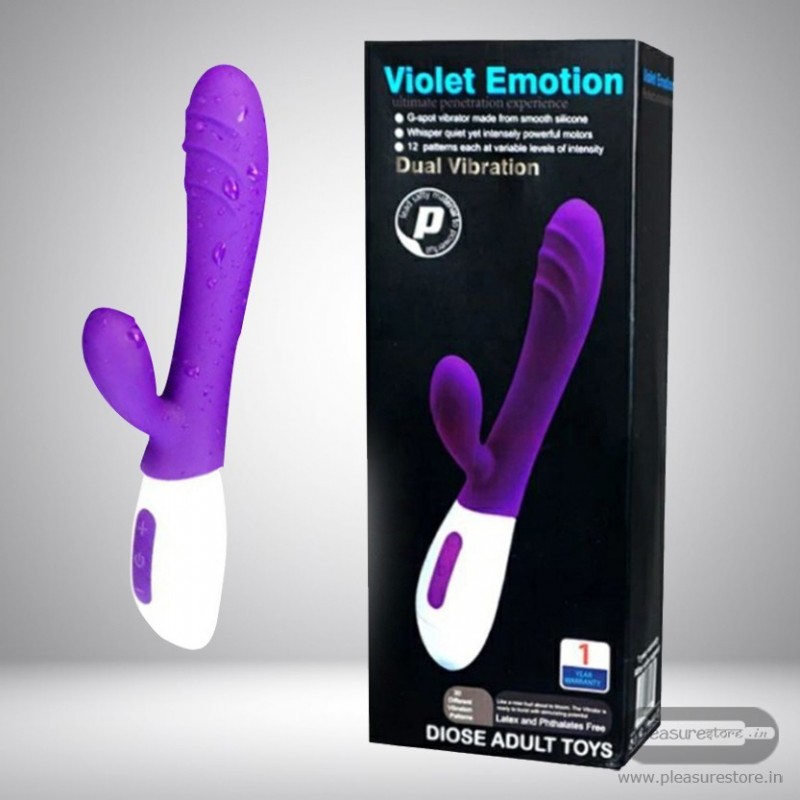 Violet Emotion Rabbit Vibrator RV-033