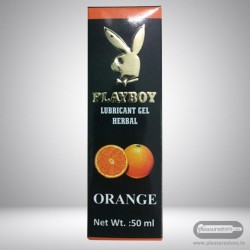 Playboy Lubricant Water Based Gel - Orange Flavoured CGS-033