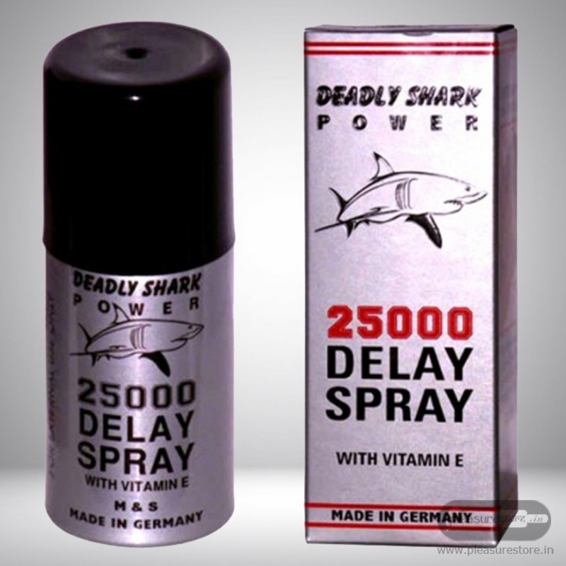 Deadly Shark 25000 Delay Spray for Men with Vitamin E DTZ-007