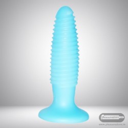 Ribbed Fat Anal Dildo AD-010