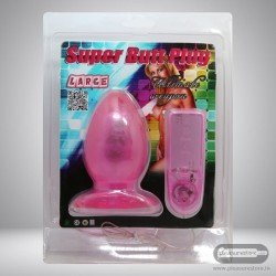 Crystal Anal Butt Plug Vibrating AD-013