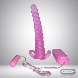 Crystal Jellies Pink Anal Starter Dildo AD-026