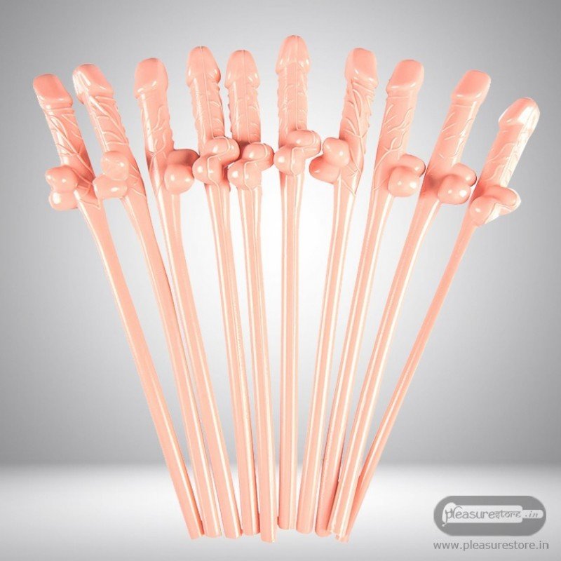 Pack of Ten Willy Straws Blow me KP-001 Pack of Ten Willy Straws Blow me KP-001