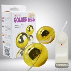 Multi Speed Golden Ben Wa Vibrating Balls Anal Vaginal BV-013
