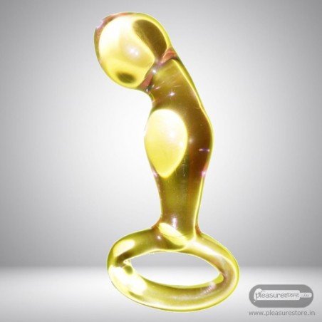 Jaguar Golden Glass Dildo GD-009