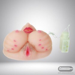 Realistic 3 in 1 Vagina Mouth Breast BAV-012