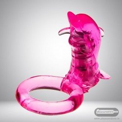 Dolphin Cock Ring Vibrator CR-005