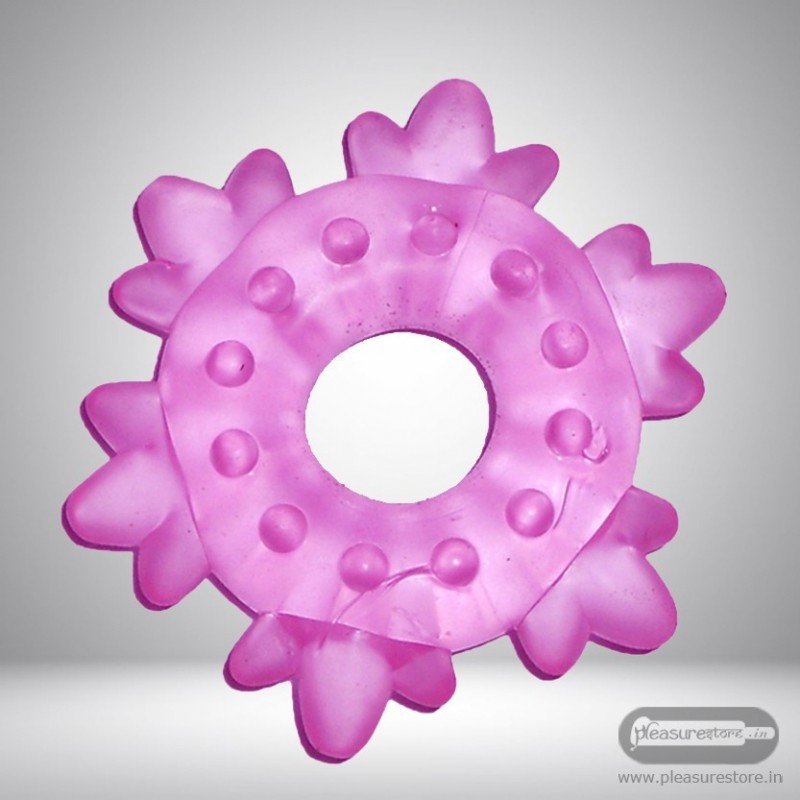 Heavy Cock Ring-Ice Flower CR-006 Heavy Cock Ring-Ice Flower CR-006