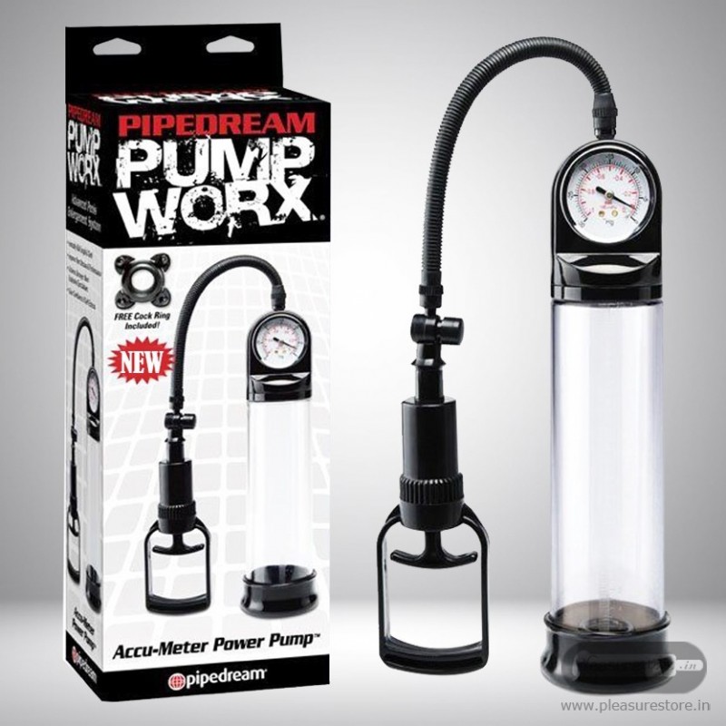 Worx Accu-Meter Power Penis Enlargement Pump PE-010