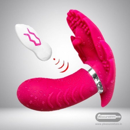 Remote control Wireless Clitoris Luxury Vibrator LXV-029