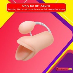 Silicone Male Masturbator with Tongue MMT-028