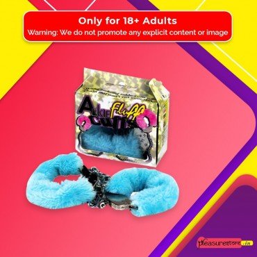 Ankle Fluff Cuffs with Keys BDSM-012