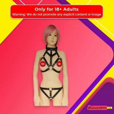 Sexy Leather Bondage Strap-Style String Body Harness BDSM-024
