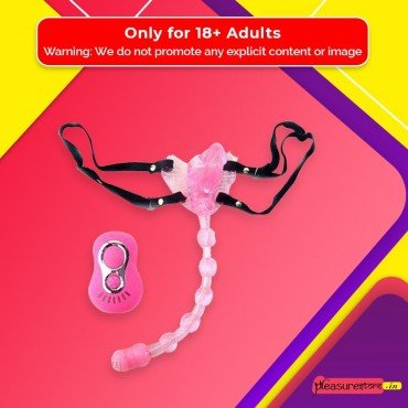 Wearable Butterfly Whip Anal Vagina Stimulator SO-003