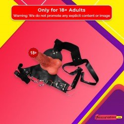 Vibrating Realistic Straps On Dildo SO-017