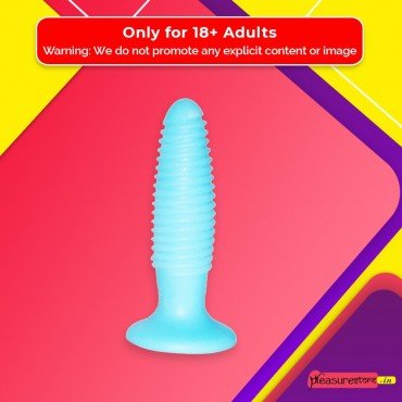 Ribbed Fat Anal Dildo AD-010