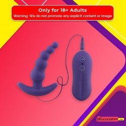Vibrating Anal Plug Beads Prostate Massager AD-028