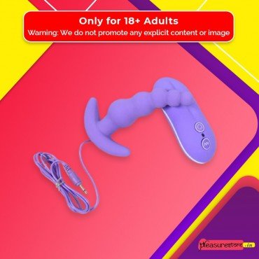 Vibrating Anal Plug Beads Prostate Massager AD-028