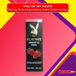 Playboy Lubricant Water Based Gel - Strawberry Flavoured CGS-034