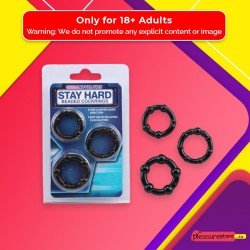 Stay Hard Beaded Cockrings CR-020