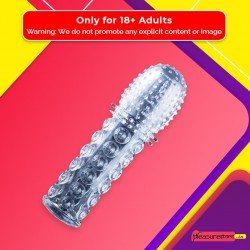Crystal Penis Sleeve Textured Extension PES-021