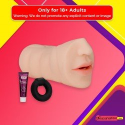 ORAL SILICONE PORTABLE MALE MASTURBATOR MMT-022