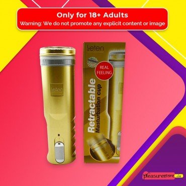 LETEN Retractable Male Stroker Cup MS-037