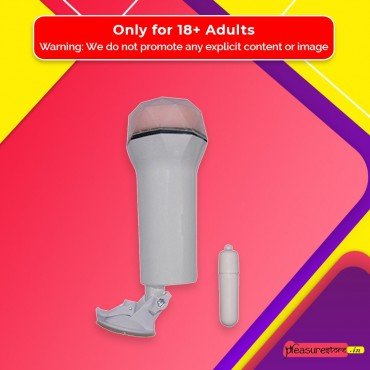 Super Soft Vibrating Male Stroker With Suction MS-048