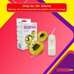 Multi Speed Golden Ben Wa Vibrating Balls Anal Vaginal BV-013