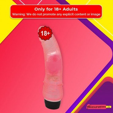 Ultra Slim Flexidick with vibrating Jelly RSV-035