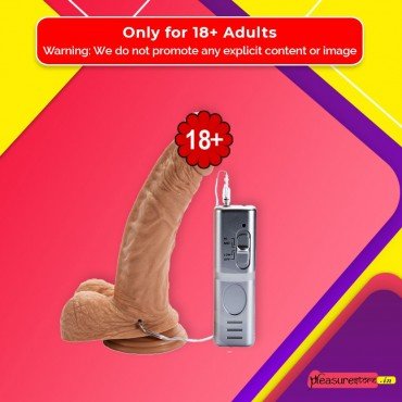 Realistic Vibrator with Suction Cup 7 Inch RSV-076