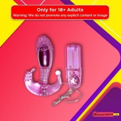 Triple Stimulatton Super Strong Soft Rabbit Vibrator RV-016