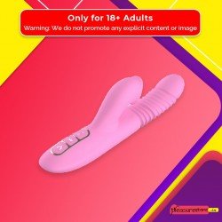 Heating 3 Layer Tongue Licking Toy Nipple Sucking Clitoris Stimulate Vibrator RV-003